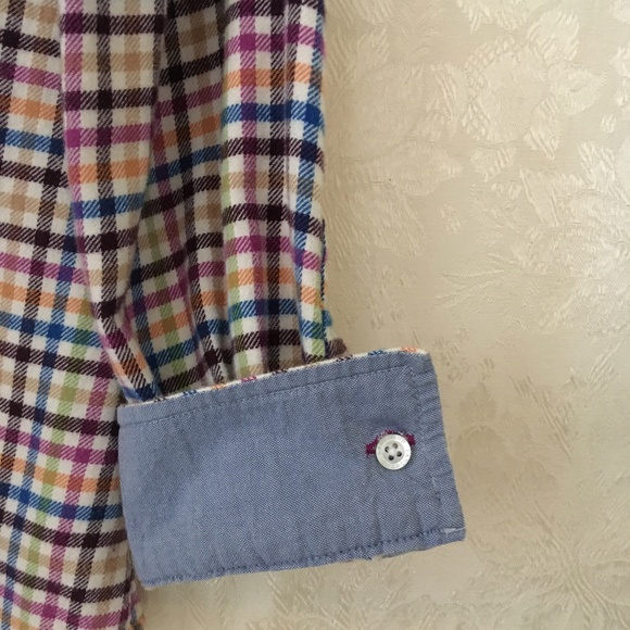 Lands' End Flannel Shirt SP - Picture 5 of 9